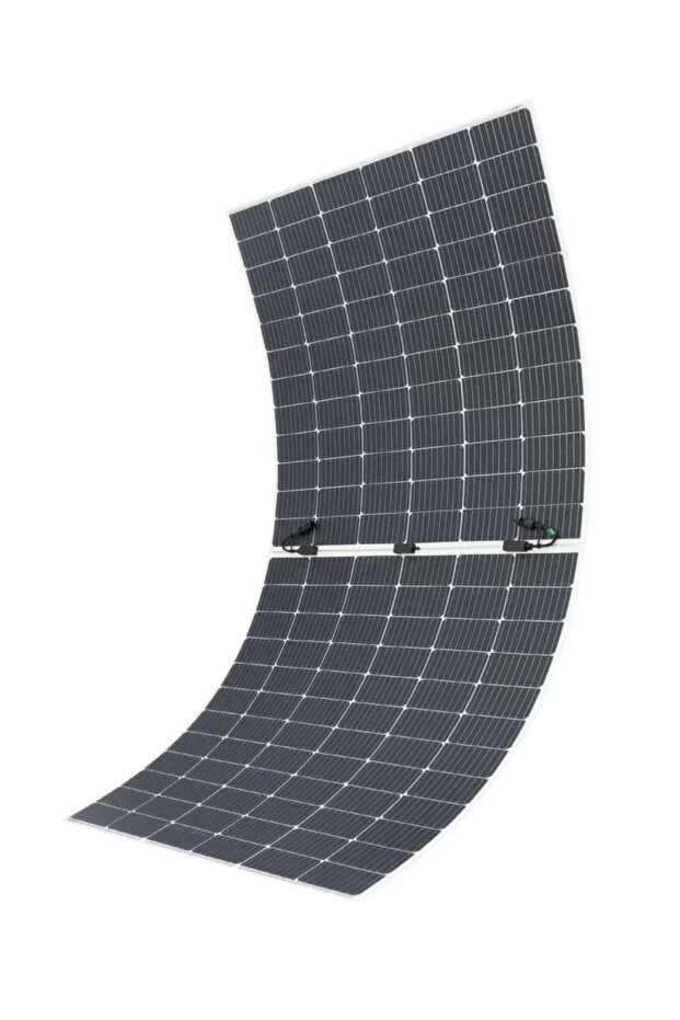 450W Monokristal Halfcut Flexible - Esnek Güneş Paneli Marin Tipi Solar Panel - 1