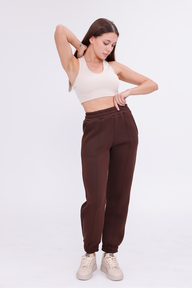 Women's High Waist 3 Thread Sweatpants