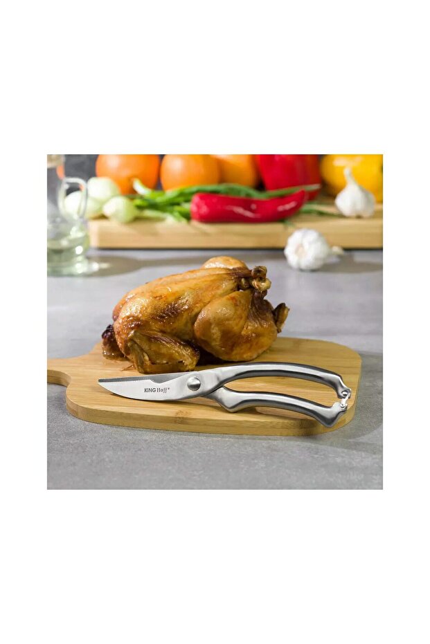 Meat scissors, gray 25.5 cm - 5