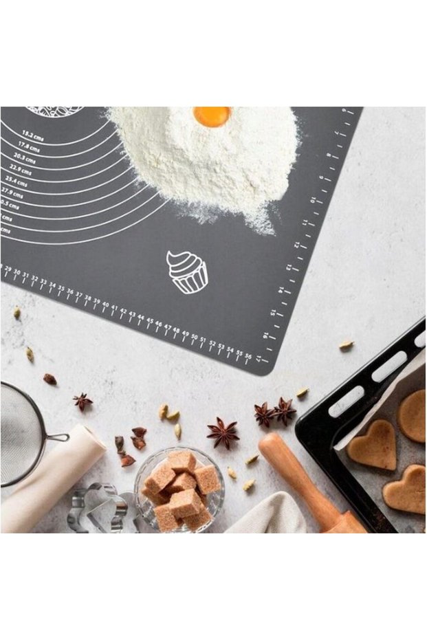 Silicone baking mat, 60x40 cm, reusable,