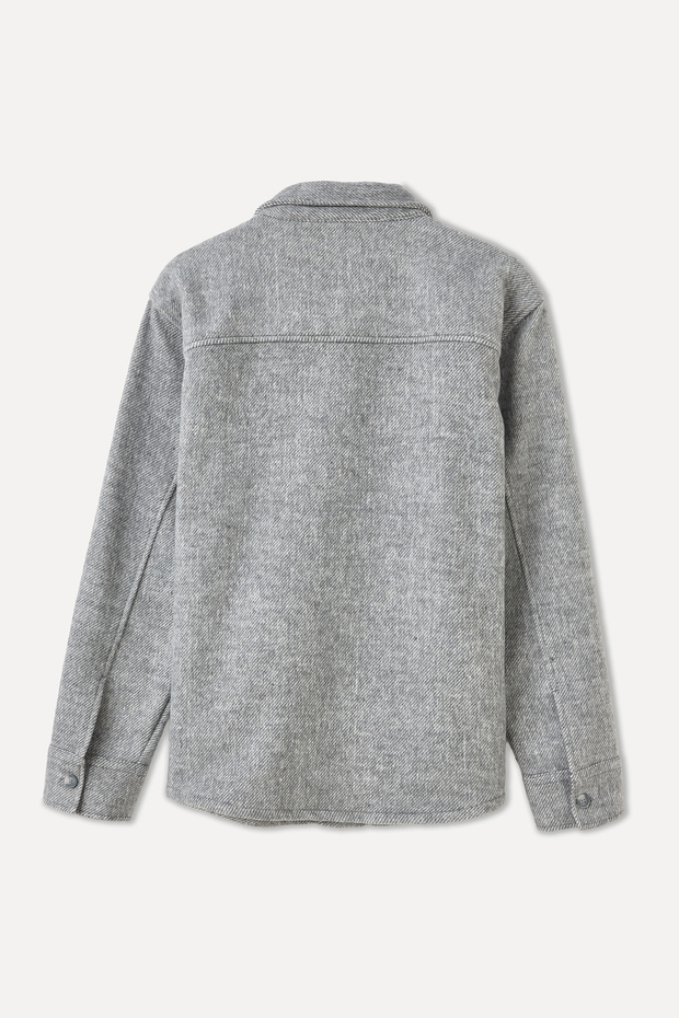 سترة قميص بجيوب متعددة وقصة عادية - 5