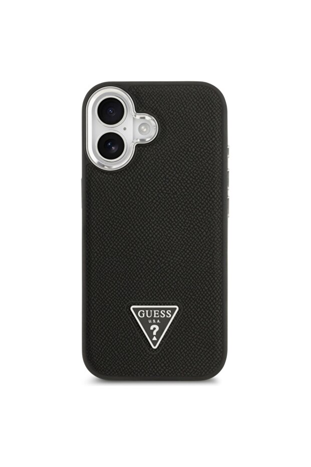 Case for IPhone 17, Grained Triangle, Black - 3