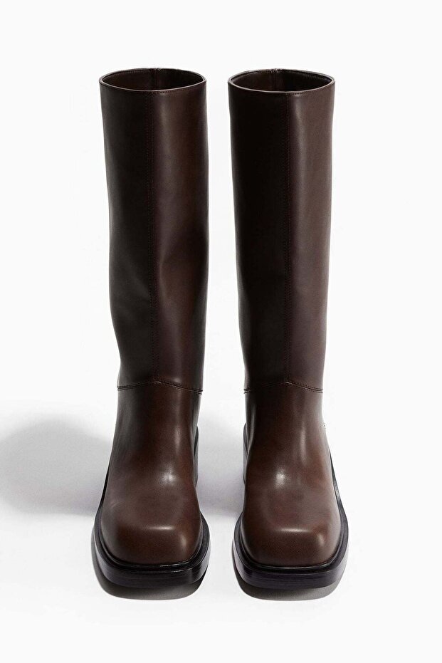 أحذية بكعب عريض - 2