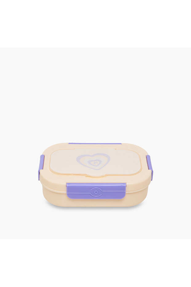 Barbie Heart Print Lunch Box - 630 ml