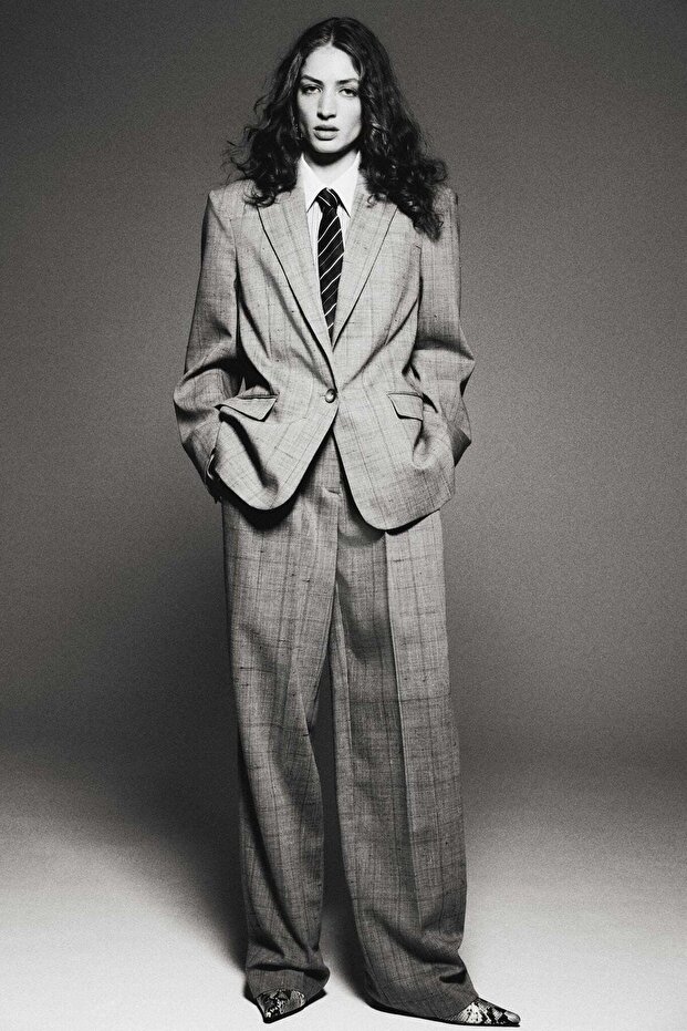 سترة من مزيج الصوف - 1