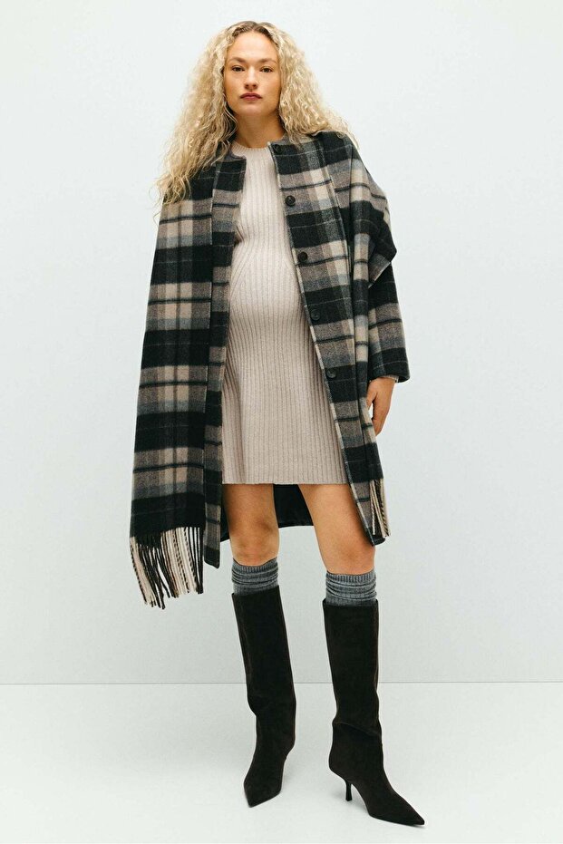 MAMA Rib-knit dress