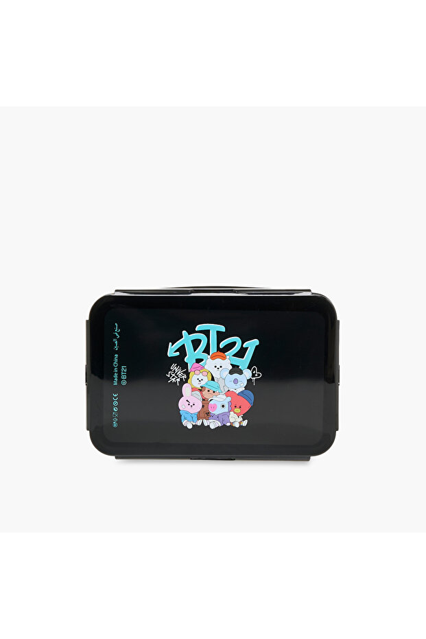 Printed Sectioned Lunch Box - 3