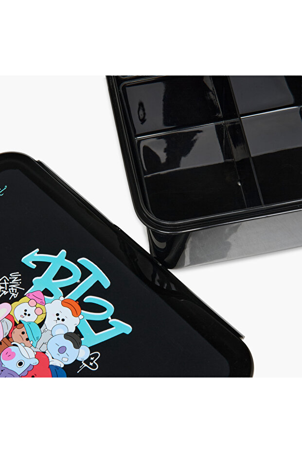 Printed Sectioned Lunch Box - 6