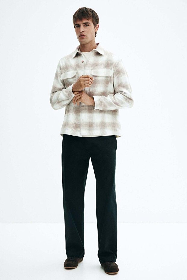 Regular Fit Flannel overshirt - 2