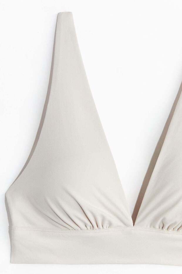 Padded soft microfibre bra - 5