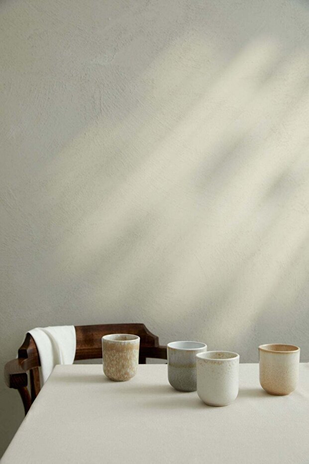 4-pack stoneware mugs