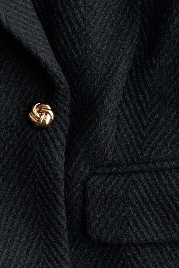 سترة مزدوجة الصدر - 6