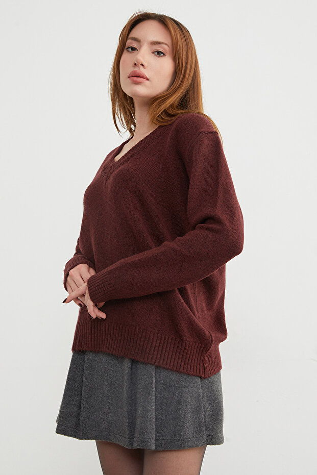 Basic V Yaka Salaş Kazak - 3