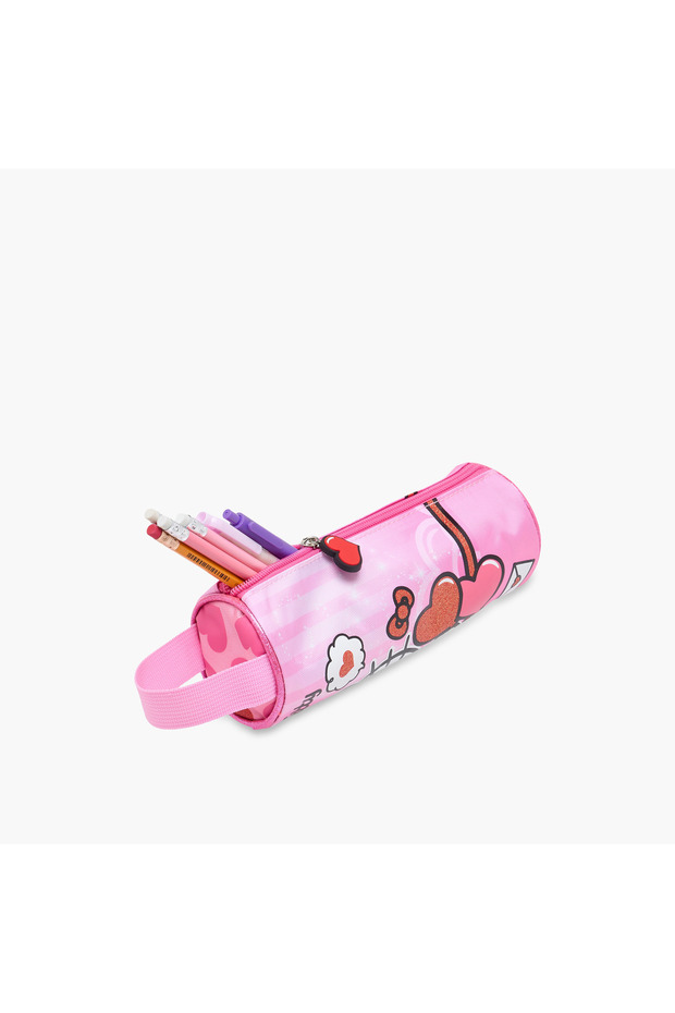 حقيبة أقلام مطبوعة مع إغلاق بسحاب - 7