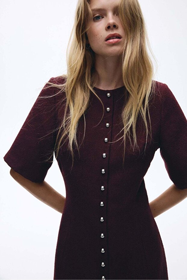 Bouclé dress