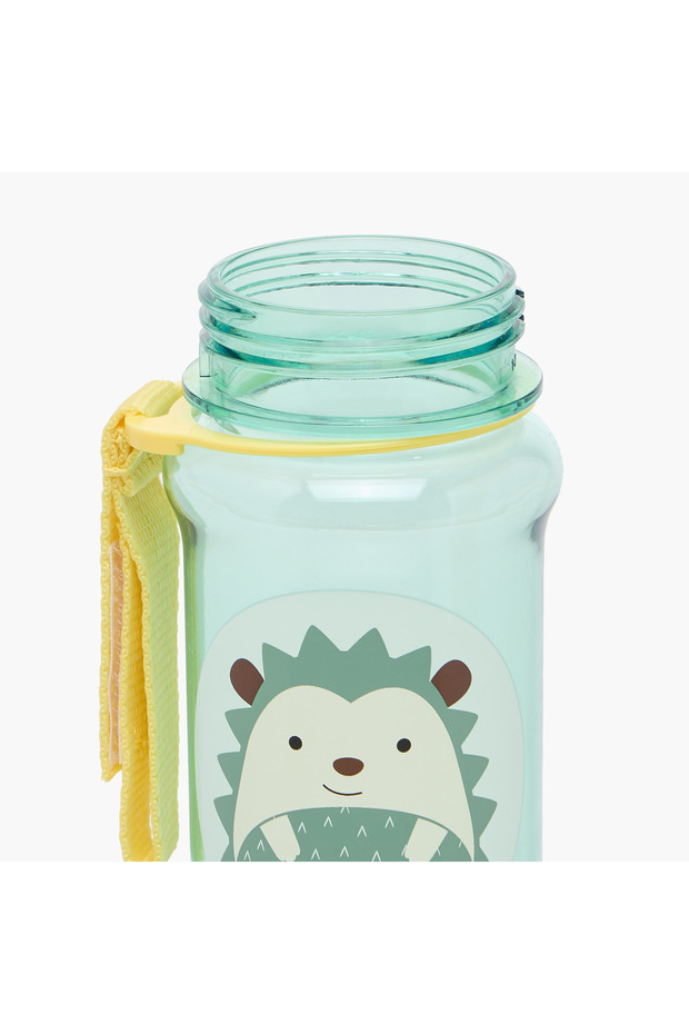 Zoo Hedgehog Water Bottle with Straw - 350 ml - 5