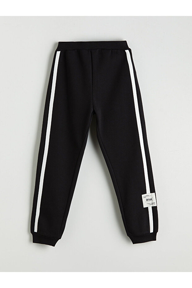 Girls' Jogger Sweatpants with Elastic Waist