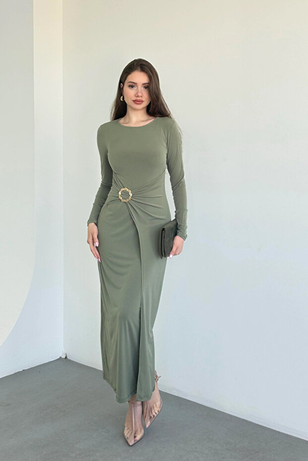 فستان Sandy مزود بإكسسوارات من MELONİ