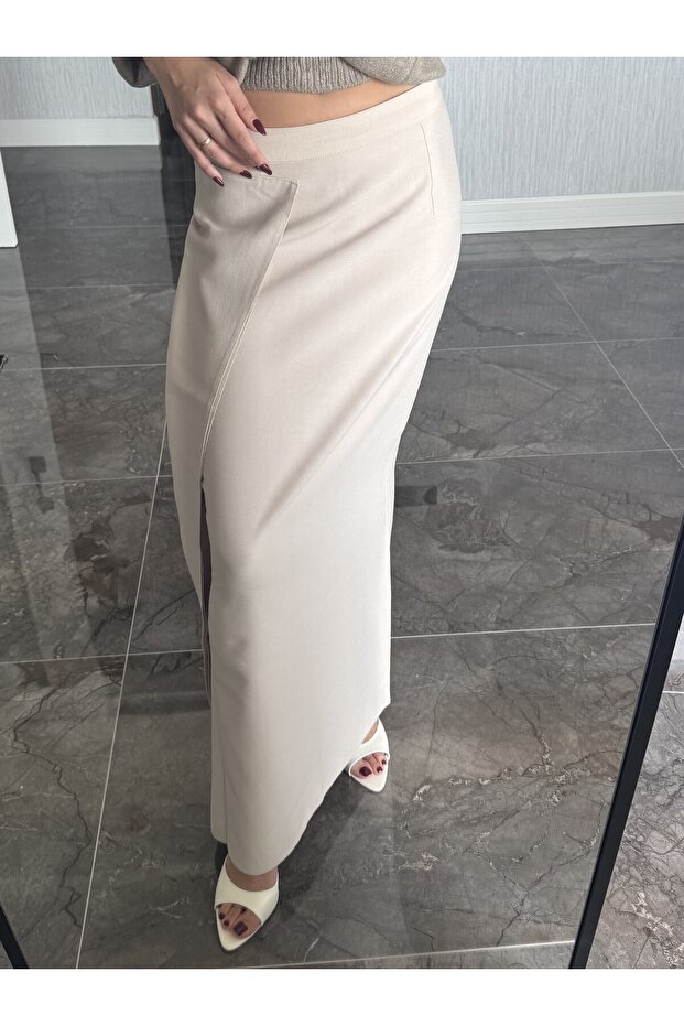Bej Uzun Etek - 5