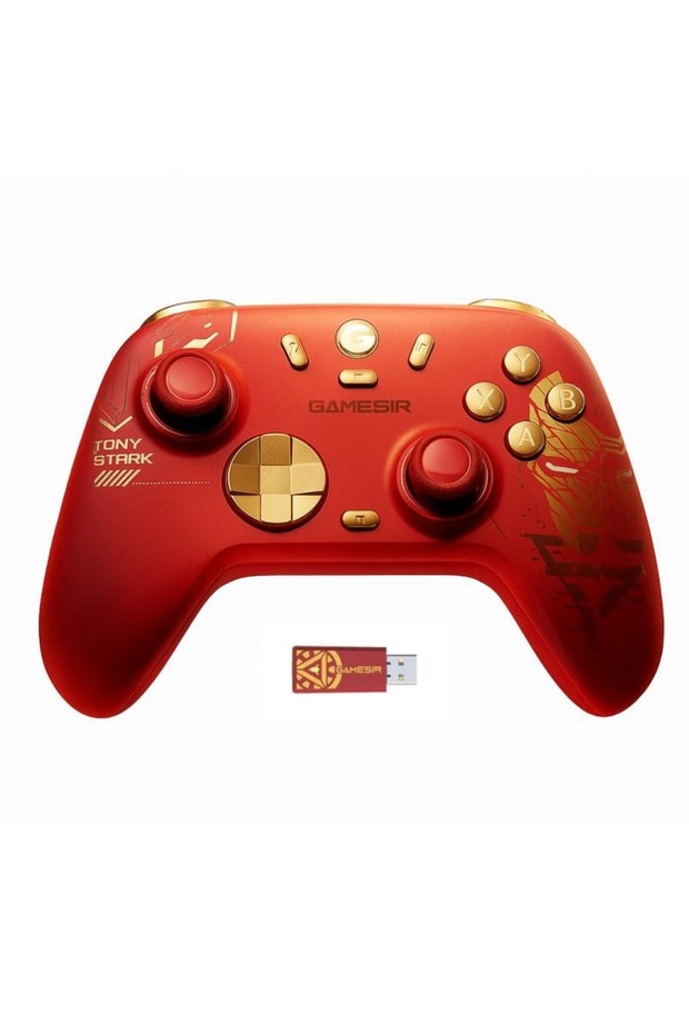 Nova 2 Lite Hall Effect 2.4g Wireless Controller Iron man Edition Switch 2, Windows PC, Android ,Ios - 1