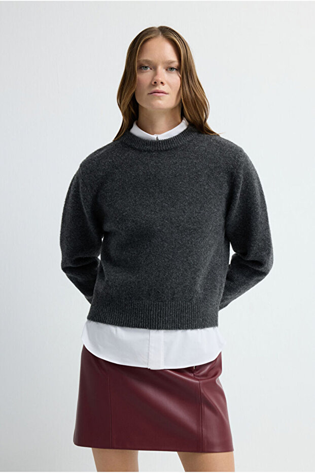 Uzun Kol Triko Kazak - 4