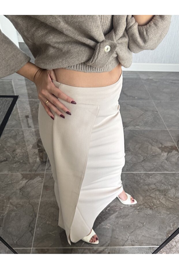 Bej Uzun Etek - 8