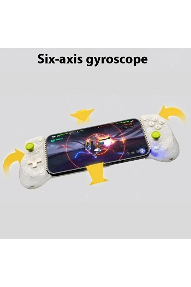 X5s Zenless Zone Zero ZZZ Beyaz Wireless Mobile Game Controller Switch 2 ,ios, Android - 5
