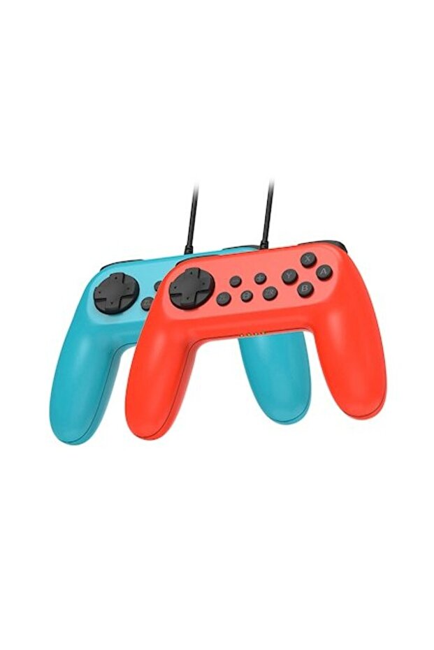 Set pereche controller cu fir pentru Switch console - 1