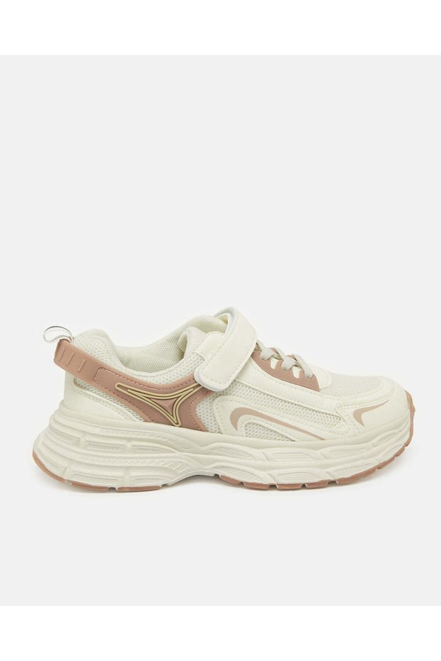Senior Girls White Material Block Trainer