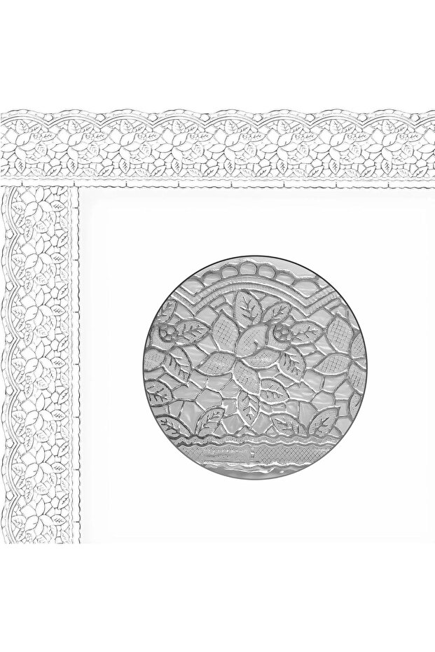 غطاء طاولة شفاف من مادة PVC - 5