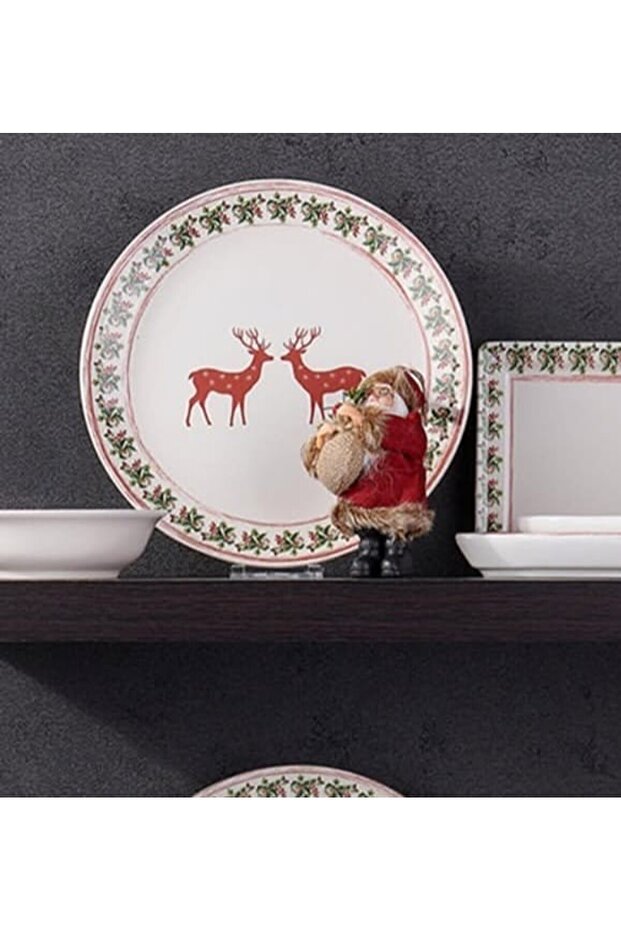 YILBAŞI PASTA TABAĞI KOKİNA 21CM STACKABLE 6LI SET - 4