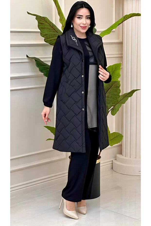 ŞİŞME KAPİTONE YELEK - 1