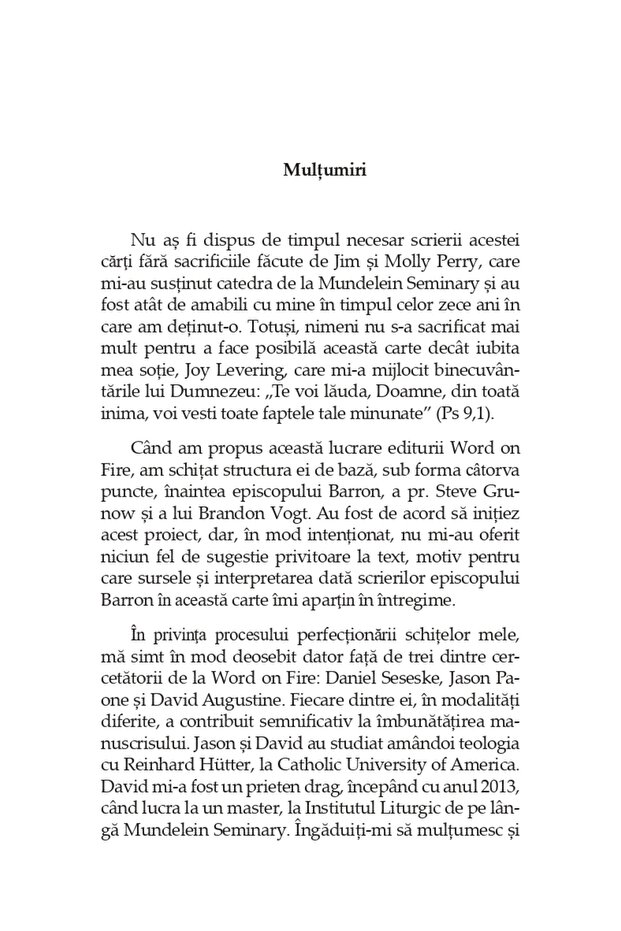 Teologia lui Robert Barron - 5