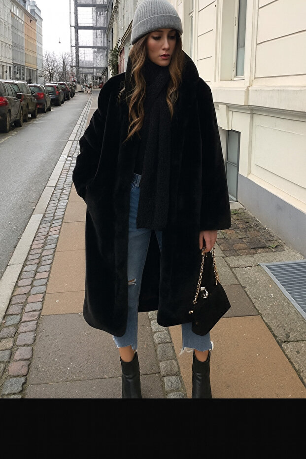 Kadın Triko Atkı - 2