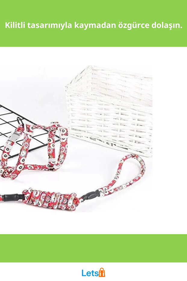 Durable Adjustable Cat Walking Harness - 2