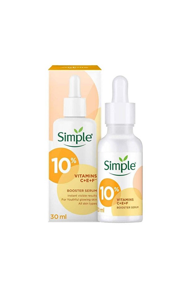 10% Vitamin C + E + F Booster Serum 30ml - Brightening Face Serum