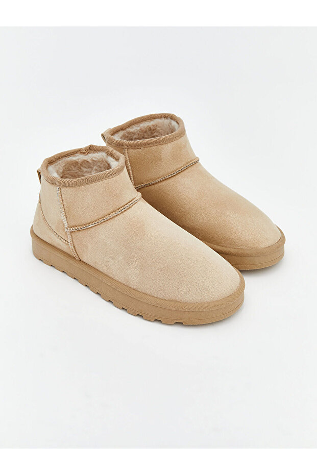Alita City Lcw Steps Beige Women's Boots with a Difference