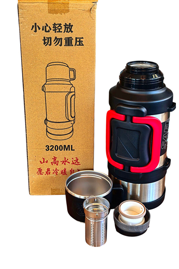 Safe Çelik Kamp Termosu - 2