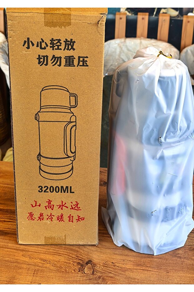 Safe Çelik Kamp Termosu - 4