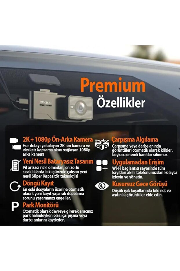 C2 2K WIFI 32GB SD KART - 4