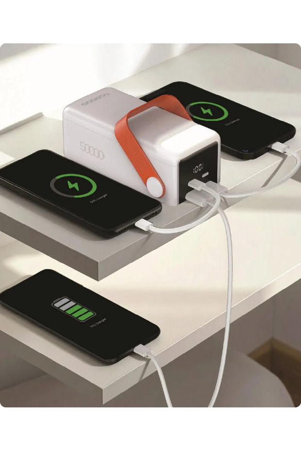 22.5W 50000Mah Powerbank - White