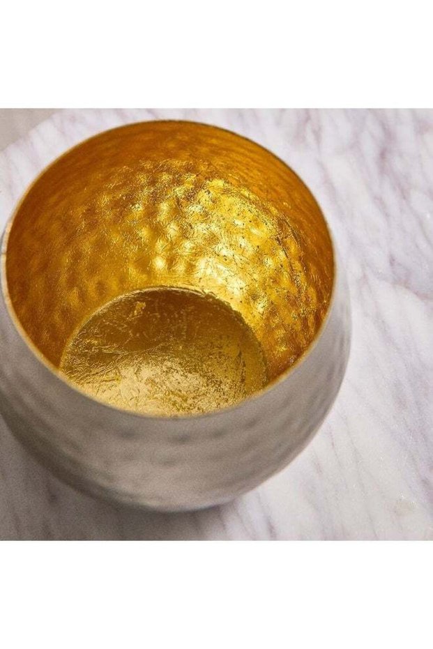 Ibena Metallic Votive Holder 10 x 10 x 8 cm