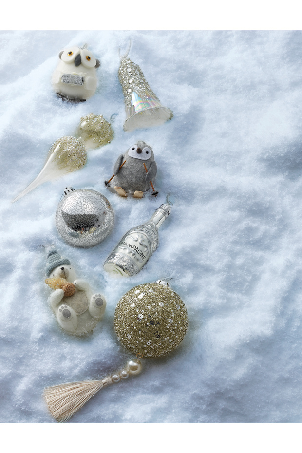 Cam Asmalı Yılbaşı Ağacı Süsü - 3