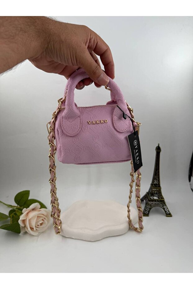 Pembe Mini speedy Çanta - 1