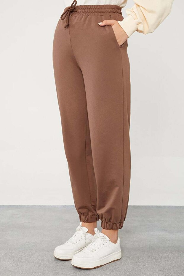 Toprak Beli Elastic Jogger Pants