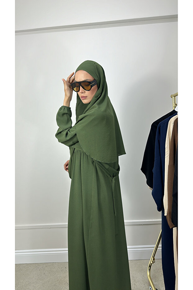 Sufle Hediyeli Elbiseli Umre Feracesi - 8