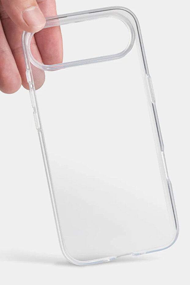 حافظة هاتف من السيليكون الشفاف بنمط الخريطة الخطية المتوافقة مع iPhone 17 Air - 2