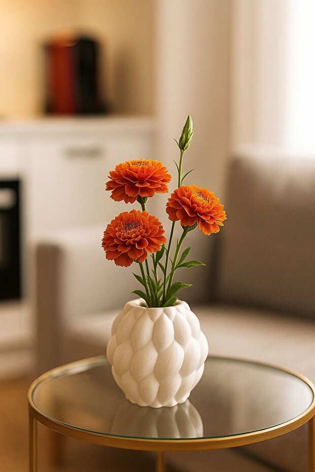 مزهرية على شكل قشرة طبيعية - 2