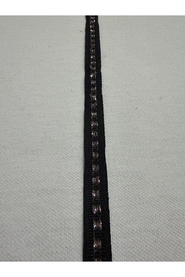 Black Interlaced Patterned Ribbon - 4