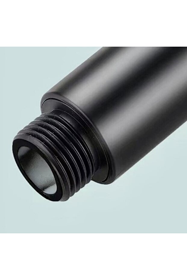 5-function shower head set, Black - 6